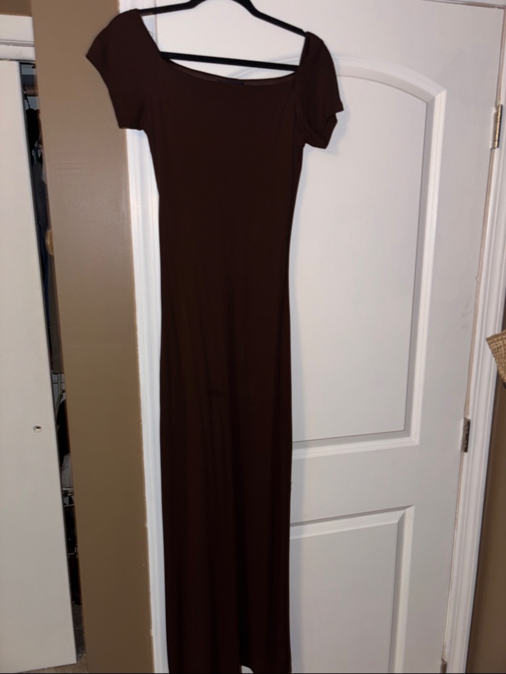 Boston Proper Brown Maxi Dress